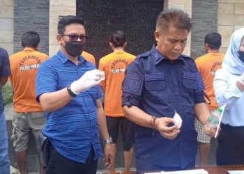 Satresnarkoba Polres Pinrang Ungkap Penyalahgunaan Narkotika Dan Mengamankan Lima Orang
