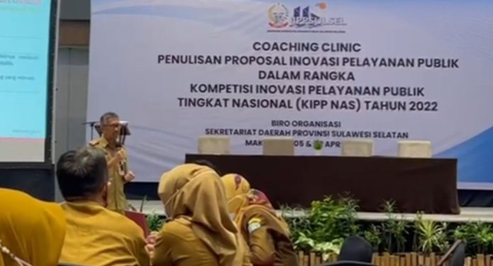Prestasi Tingkat Propinsi Sulawesi Selatan Kembali Diraih Disdukcapil Kabupaten Pinrang Dalam Kompetisi Inovasi Pelayanan Publik