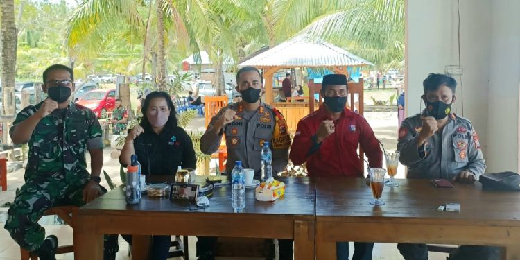 Kapolres Pinrang Bersama Dandim 1404 Didampingi Kadis Kesehatan, Pantau Kawasan Wisata Salopi di Kecamatan Lembang
