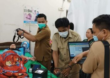 Andi Askari Pimpin Langsung Tim CDR RESQUE Beri Pelayan Perekaman di Rumah Sakit Lasinrang Pinrang