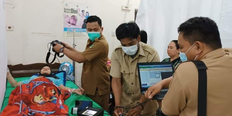 Andi Askari Pimpin Langsung Tim CDR RESQUE Beri Pelayan Perekaman di Rumah Sakit Lasinrang Pinrang