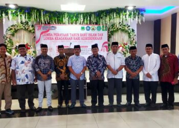 Peringati Tahun Baru Islam Dan Hut Kemardekaan RI ke-77,  Wakil Bupati Pinrang Pinrang Buka Lomba Keagamaan