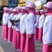 Tim Gerak Jalan RSUD Lasinrang Pinrang Raih Juara Satu Tingkat Umum Dalam Perayaan HUT Kemerdekaan RI Ke-77