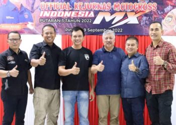 Bupati Pinrang Sambut Baik Pelaksanaan Event Nasional, Kejurnas Motocross Indonesia MX 2022 Di Malimpung