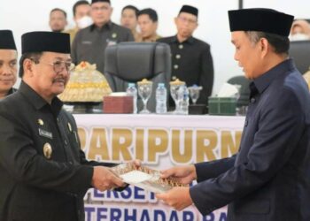 DPRD dan Pemerintah Kabupaten Pinrang  Menyetujui Ranperda Terkait Perubahan Anggaran Tahun Anggaran 2022 Lewat Rapat Paripurna