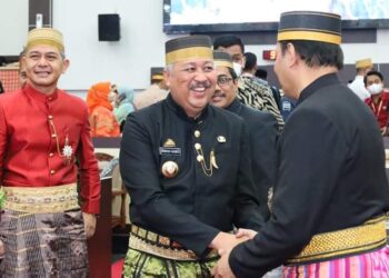 Bupati Pinrang Andi Irwan Hamid Hadiri Puncak Peringatan Hari Ulang Tahun Provinsi Sulawesi Selatan ke 353