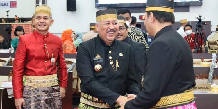 Bupati Pinrang Andi Irwan Hamid Hadiri Puncak Peringatan Hari Ulang Tahun Provinsi Sulawesi Selatan ke 353