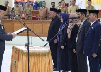 Andi Irwan Hamid Melantik Sejumlah Pejabat Pimpinan Tinggi Pratama, Administrator dan Pengawas Lingkup Pemerintah Kabupaten Pinrang