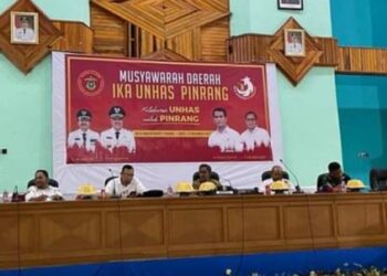 Mewakili Bupati Pinrang, Staf Ahli A. Khairil Membuka secara Langsung Musda IKA Unhas   