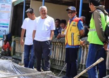 Andi Irwan Hamid Meninjau Beberapa Lokasi Pembangunan Ruas  Jalan di Kabupaten Pinrang