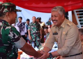 Andi Irwan Hamid Hadiri Panen Raya Yang Merupakan Inisiasi KODAM XIV Hasanuddin Bersama Pemerintah Provinsi Sulsel  di Kabupaten Maros