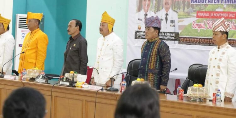 Bupati Pinrang Hadiri Pelantikan PMTI