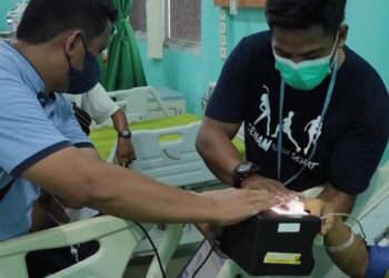 Tim CDR Rescue Disdukcapil Pinrang Gelar Perekaman Pasien di RSUD Lasinrang
