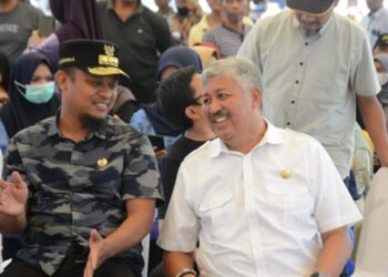 Bupati Pinrang Mendampingi Gubernur Resmikan Pembangunan  Ruas Jalan Provinsi Pinrang – Rappang