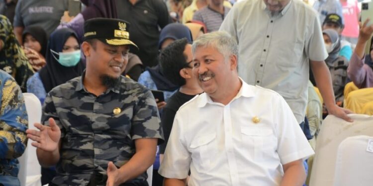 Bupati Pinrang Mendampingi Gubernur Resmikan Pembangunan  Ruas Jalan Provinsi Pinrang – Rappang