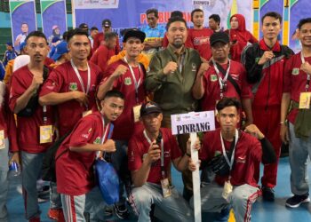 NPC Pinrang Raih 1 Emas, 3 Perak dan 3 Perunggu di Ajang Peparprov V Makassar 2022