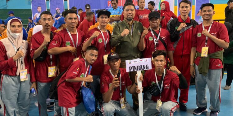 NPC Pinrang Raih 1 Emas, 3 Perak dan 3 Perunggu di Ajang Peparprov V Makassar 2022