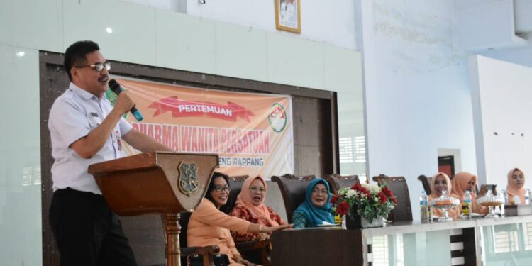 DWP Sidrap Adakan Pertemuan Dirangkai Arisan Bulanan