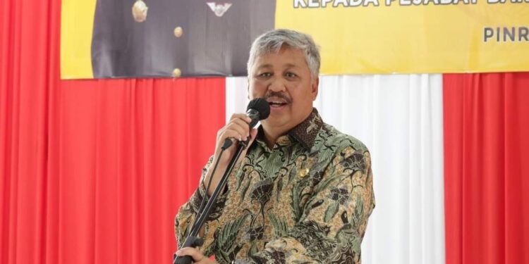 Lepas Sambut Kapolres Pinrang, Andi Irwan Hamid Berharap Kekompakan Dan Sinergitas Yang sudah Terjalin Dengan Polres Pinrang Bisa Terus Terjaga