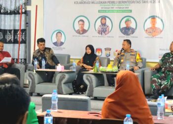 Kapolres Pinrang AKBP Santiaji Kartasasmita,S.IK, Siap Menjaga Kondusifitas Pemilu 2024