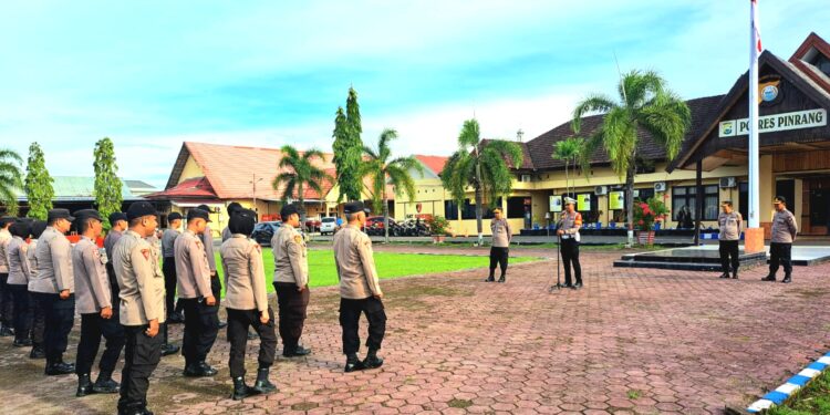 Kapolres Pinrang: Kompetensi Yang Baik Akan Membuat Petugas Kepolisian Lebih Maksimal Melayani Masyarakat