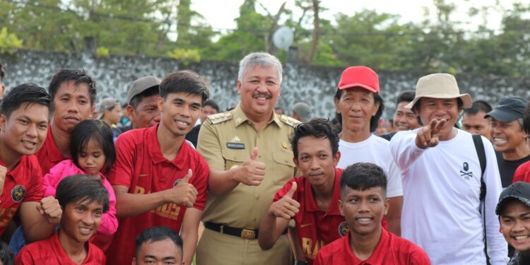 A. Irwan Hamid Resmi Menutup Turnamen Sepak Bola Bertajuk RMS Cup 20203