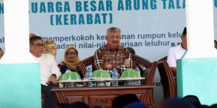 Bupati Pinrang Hadiri Halal Bihalal Kerukunan Keluarga Besar Arung Talabangi