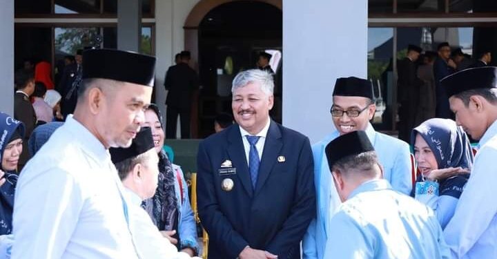 Bupati Pinrang Hadiri Upacara Peringatan Hari Lahir Pancasila