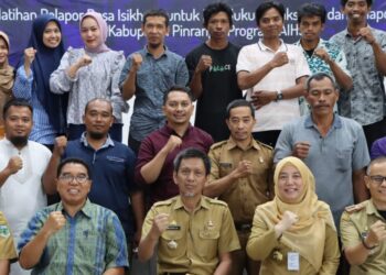 Sekda Pinrang Membuka Langsung Pelatihan Pelopor Desa Sistem Informasi Kesehatan Hewan Nasional