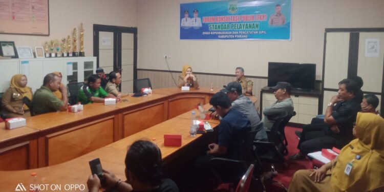 Disdukcapil Pinrang Gelar Forum Konsultasi Publik