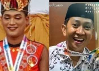 Kontingen PGRI Kabupaten Pinrang Raih  Dua Medali Emas Dalam Lomba Seni Tari Tunggal