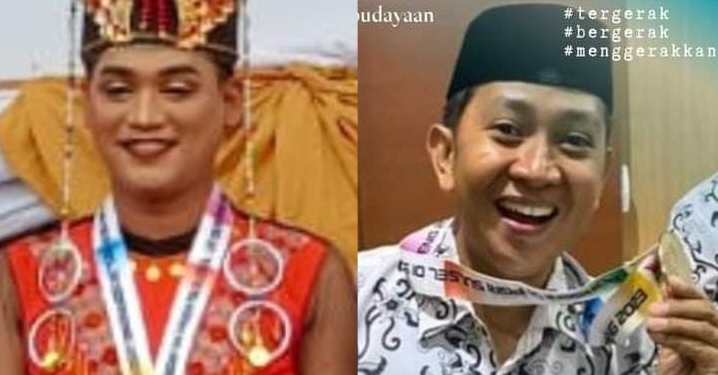 Kontingen PGRI Kabupaten Pinrang Raih Dua Medali Emas Dalam Lomba Seni Tari Tunggal