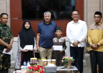 Pemerintah Pinrang Mengapresiasi Peraih Juara  Lomba Tahfiz Al-Qur’an Dan Hadits Yang Digelar Pemerintah Sulawesi Selatan