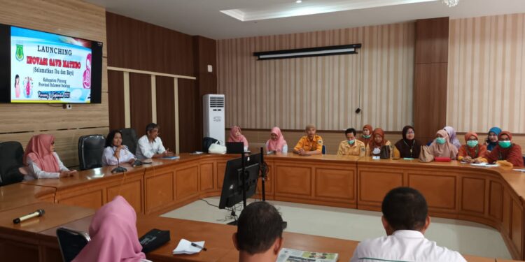 Dinas Kesehatan Kabupaten Pinrang Meluncurkan Inovasi Save Matneo Sebagai Layanan Bagi Ibu Hamil
