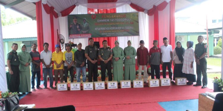 Danrem141/Tp Brigjen TNI Sugeng Hartono, Lakukan Kunjungan Kerja di Kodim 1419/Enrekang