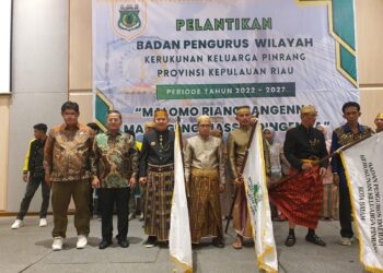 Wakil Bupati Pinrang Menghadiri Pelantikan (BPW-KKP) Di Provinsi Kepulauan Riau