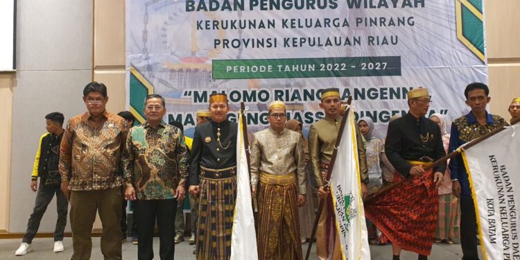 Wakil Bupati Pinrang Menghadiri Pelantikan (BPW-KKP) Di Provinsi Kepulauan Riau