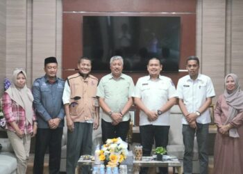 Bupati Pinrang Terima Kunjungan Tim Pendataan Penanganan Anak Tidak Bersekolah Bebasis Aksi Kolaborasi