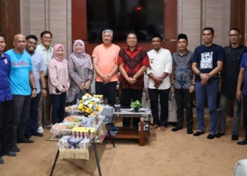 Kunjungan Australia Indonesia Health Security Partnership di Kabupaten Pinrang Diterima Langsung A. Irwan Hamid