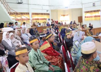 Sambutan PJ Bupati Pinrang Dibacakan Kadis Pendidikan Dan Kebudayaan Dalam Prosesi Penamatan Siswa Siswi UPT SDN 8 Pinrang