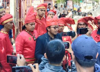 Aksi Demo Mahasiswa di  Gowa, Pertanyakan Soal Kisruh Pengelolaan Istana  dan Keberadaan Kunci Brangkas Istana Balla Lompoa