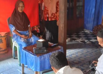 Disdukcapil Lakukan Perekaman KTP di Kelurahan Teppo