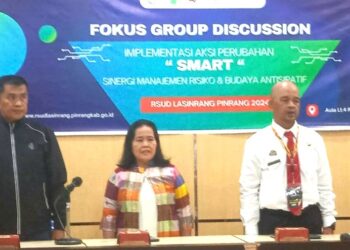 RSUD Lasinrang Gelar FGD Untuk Sinergi Manajemen Risiko dan Budaya Antisipatif