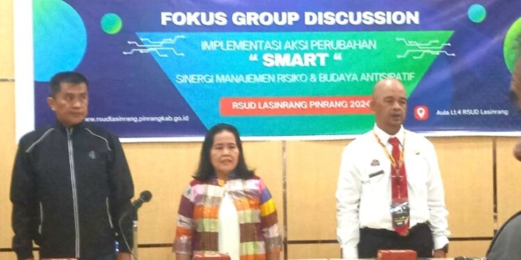 RSUD Lasinrang Gelar FGD Untuk Sinergi Manajemen Risiko dan Budaya Antisipatif