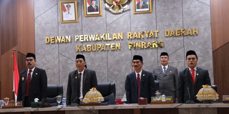 PJ.Bupati Hadiri Rapat Paripurna  DPRD Kabupaten Pinrang