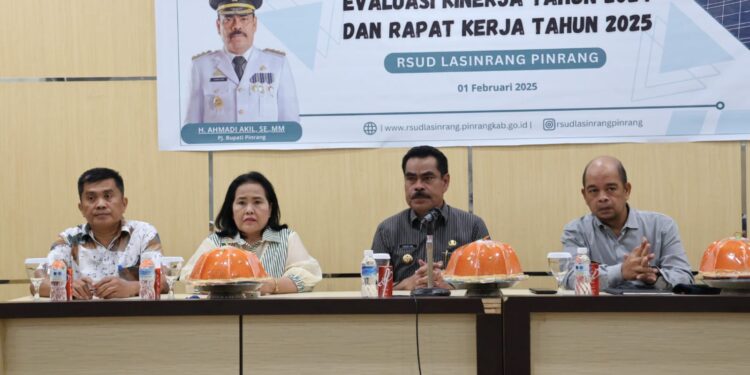 RSUD Lasinrang Pinrang Gelar Rapat Evaluasi Kinerja 2024 Dan Rapat Keja 2025