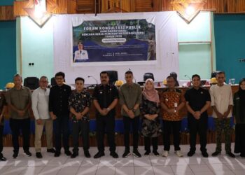 Pj Bupati Pinrang Membuka Kegiatan Forum Konsultasi Publik Rancangan Awal RKPD Tahun 2026