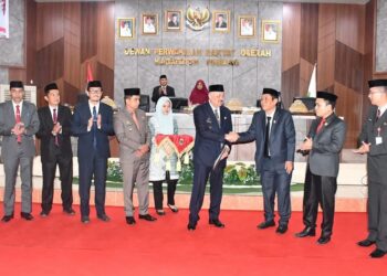 DPRD Pinrang Sampaikan Rekomendasi Terhadap LKPJ Bupati Tahun 2024 Dalam Rapat Paripurna