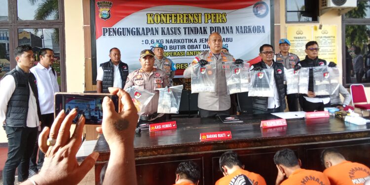 Satresnarkoba Polres Pinrang Berhasil Mengamankan 30 Orang tersangka Penyalahgunaan Narkotika, 7 diantaranya Adalah Target Operasi