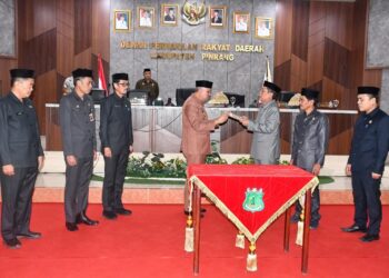DPRD dan Pemkab Pinrang Sepakati Rencana Pembangunan Daerah Lima Tahun Kedepan
